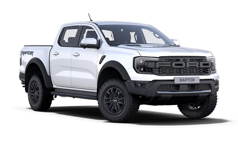 Ford Ranger Raptor 2023 màu trắng