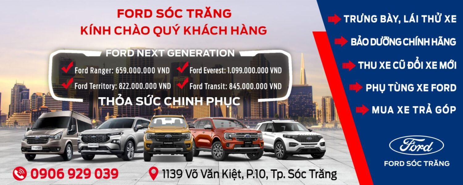 Ford sóc trăng ngập tràn ưu đãi