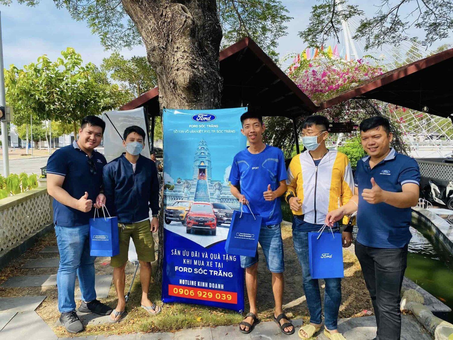 Cảm ơn Quý Khách đã tham dự Chương trình "Lái thử và trải nghiệm xe Ford Thế Hệ Mới" tại Sóc Trăng