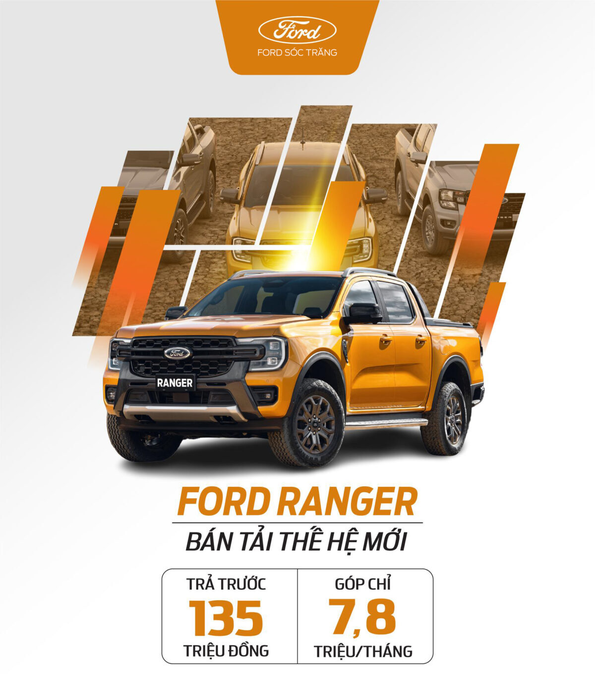 Mua xe Ford trả góp tại Sóc Trăng