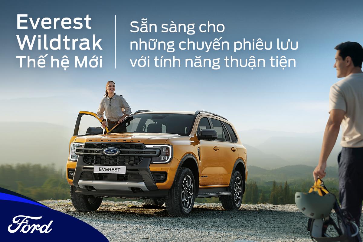 FORD EVEREST WILDTRAK 2.0L 4x4 AT GIÁ BÁN, ĐÁNH GIÁ XE, ƯU ĐÃI
